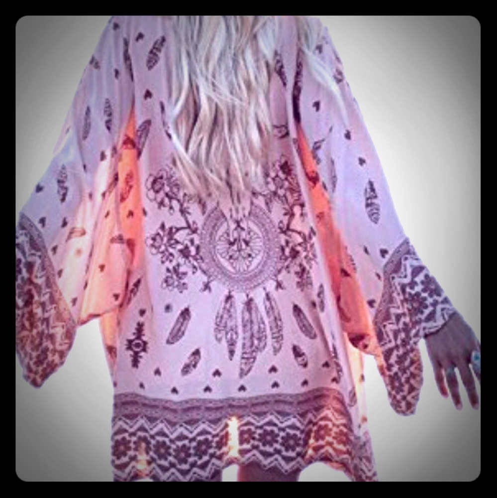 ✨Host Pick✨ Zilin woman’s kimono coverup